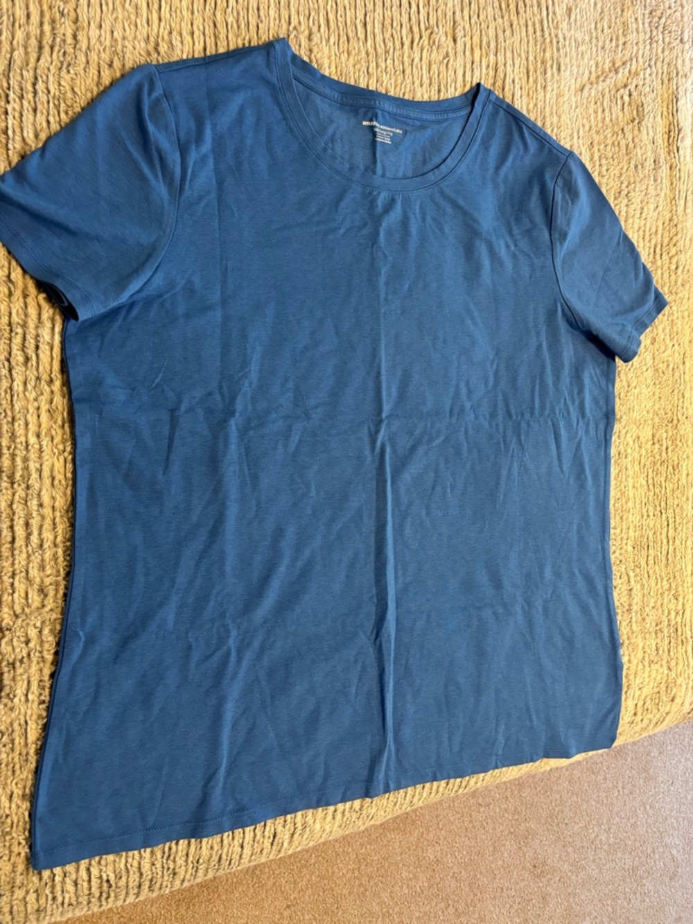 Classic Short Sleeve Crew Neck Tee - Blue